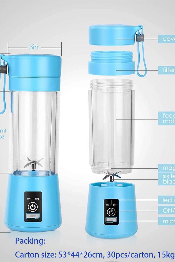 Portable Mini Blender Rechargeable